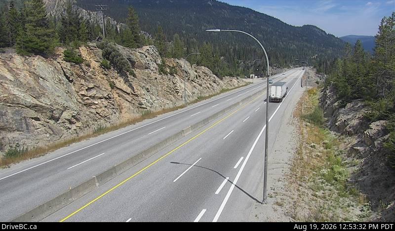 Latest DriveBC image at Coquihalla Lakes - S