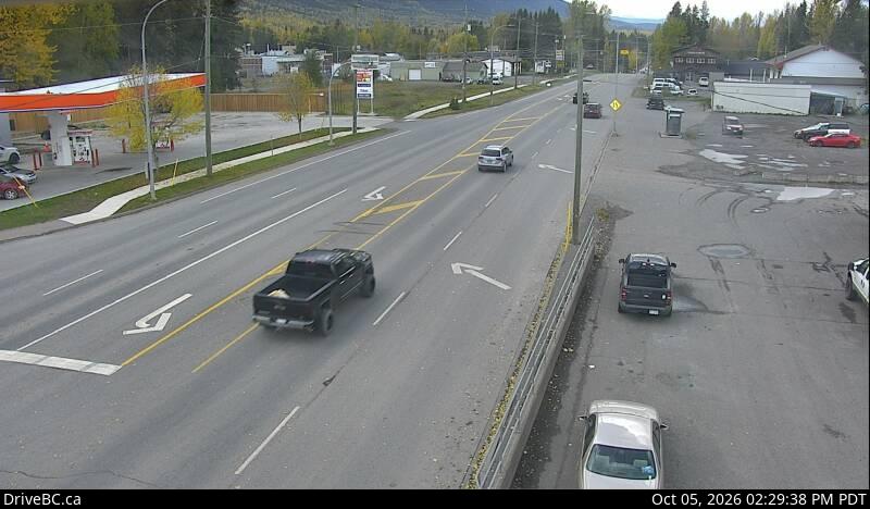 Latest DriveBC image at Hwy 16 at Toronto Street - N