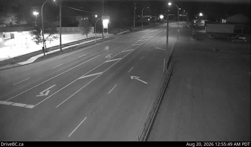 Latest DriveBC image at Hwy 16 at Toronto Street - N