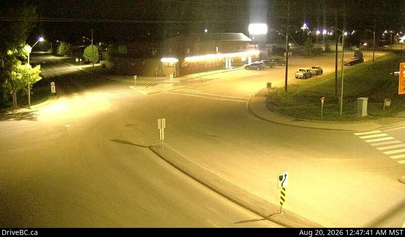 Latest DriveBC image at Taylor - W