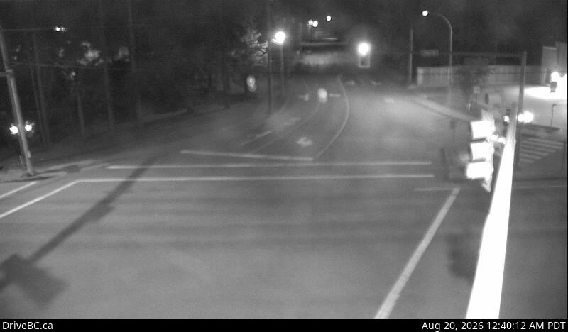 Latest DriveBC image at Hwy 16 at Toronto Street - W
