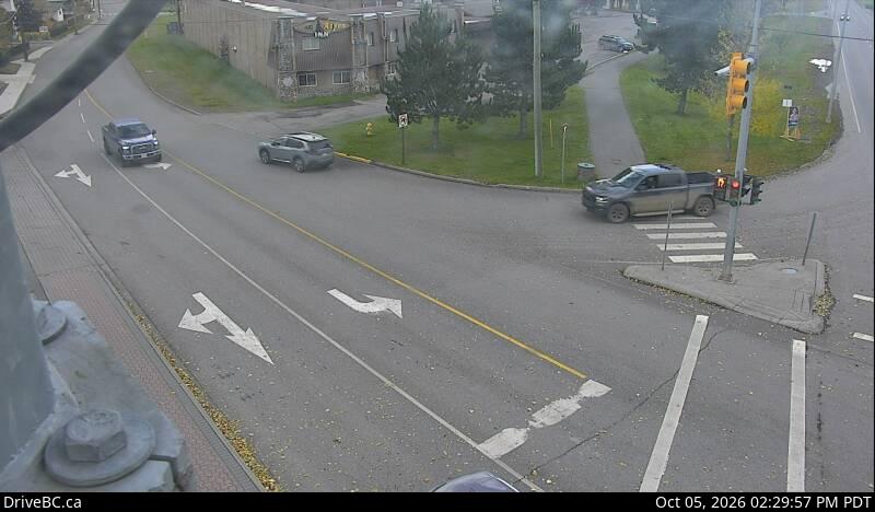 Latest DriveBC image at Hwy 16 at Toronto Street - E