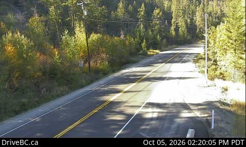 Latest DriveBC image at Bromley Rock - W