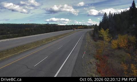 Latest DriveBC image at Pothole Lake - E