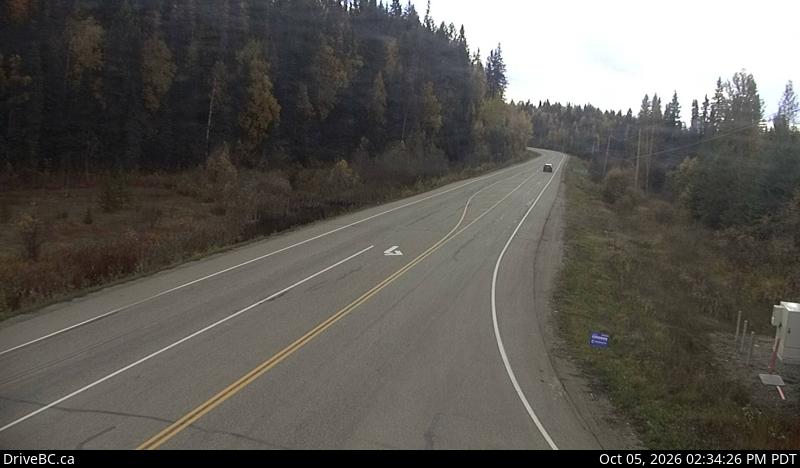 Latest DriveBC image at Summit Lake Road - S