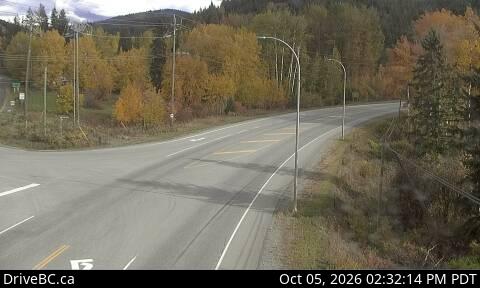 Latest DriveBC image at McLeese Lake - S
