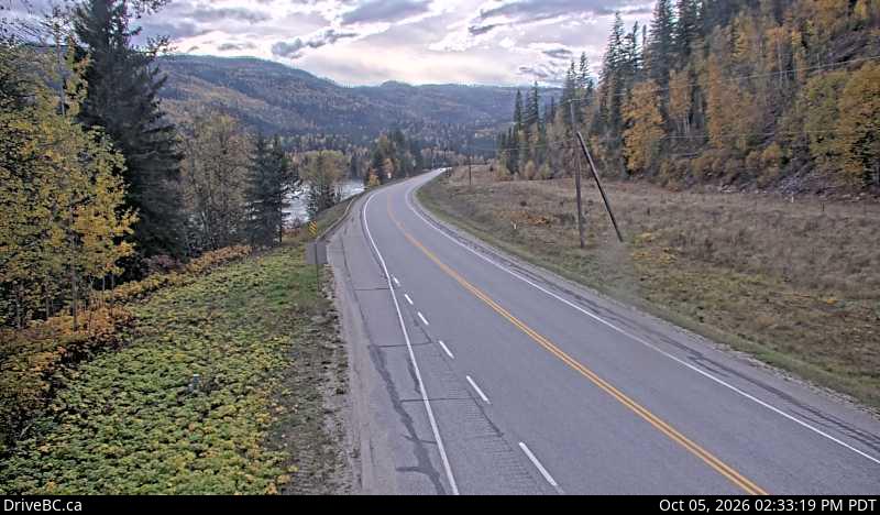 Latest DriveBC image at Wire Cache - S