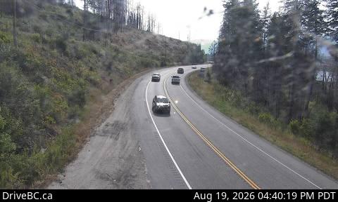 Latest DriveBC image at Squilax - W