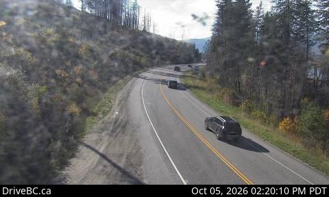 Latest DriveBC image at Squilax - W