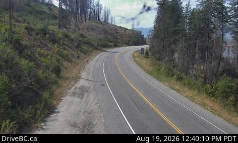 Latest DriveBC image at Squilax - W