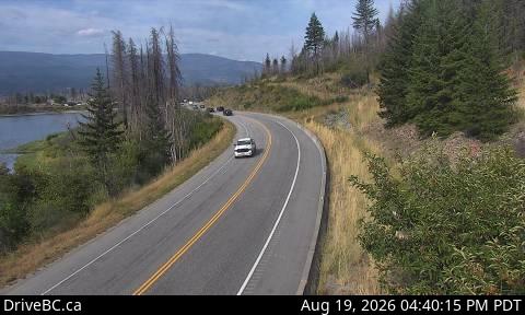 Latest DriveBC image at Squilax - E