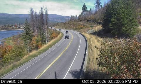 Latest DriveBC image at Squilax - E