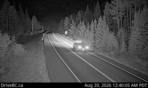 Latest DriveBC image at Whiskers Point - N