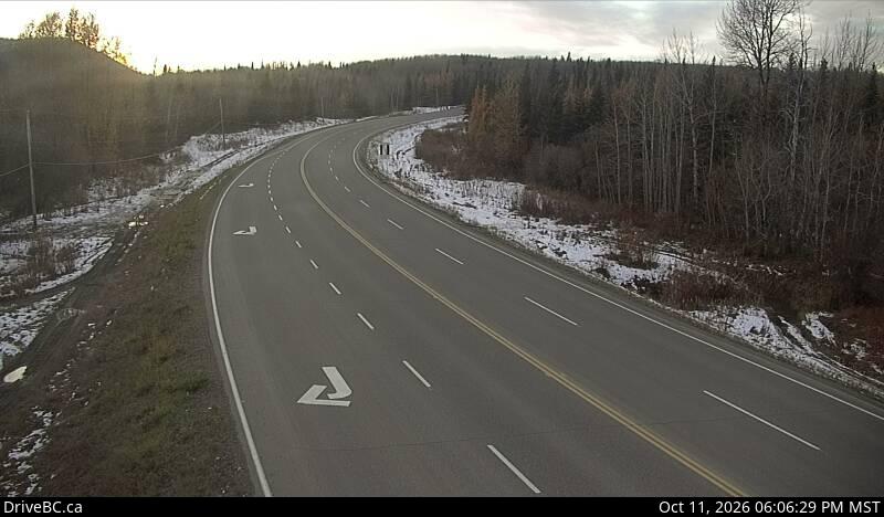 Latest DriveBC image at Chetwynd - W