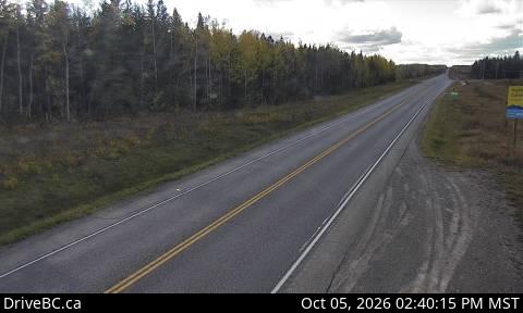 Latest DriveBC image at Braden Road - W