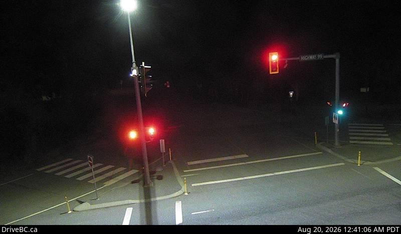 Latest DriveBC image at Alpine Way - E