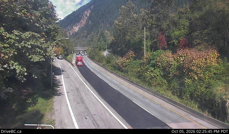 Latest DriveBC image at Herrling Island - E