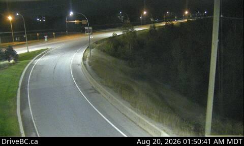 Latest DriveBC image at Golden southbound