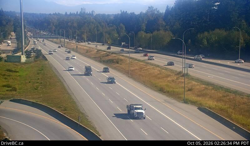 Latest DriveBC image at Hwy 1 at 176 Street - E