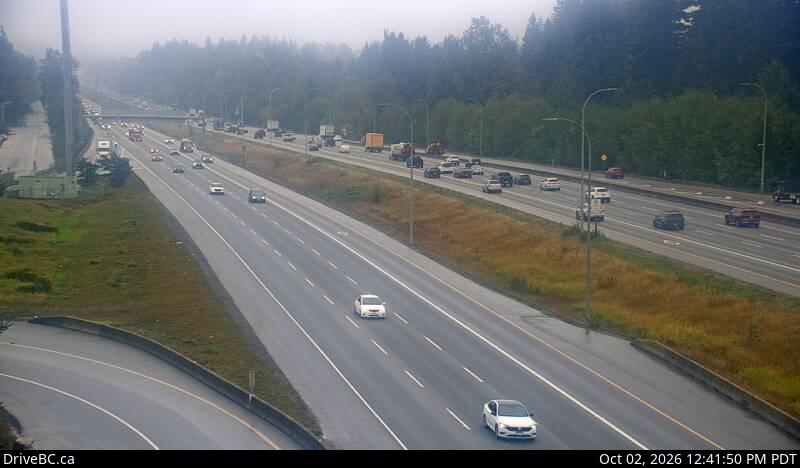 Latest DriveBC image at Hwy 1 at 176 Street - E