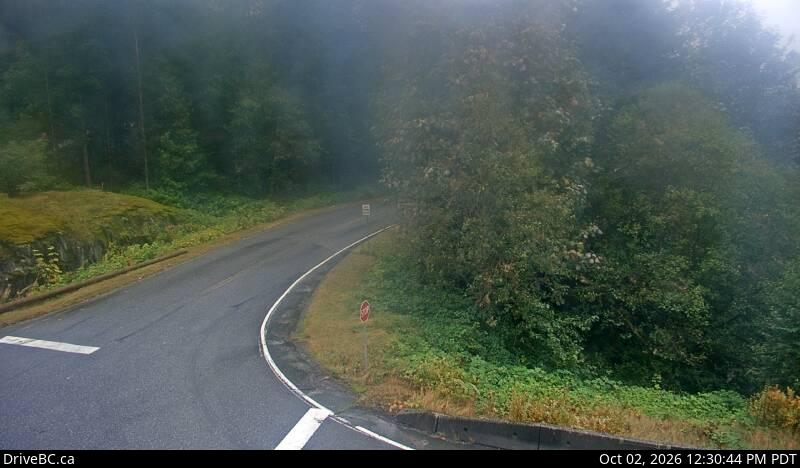 Latest DriveBC image at Herrling Island Overpass - W