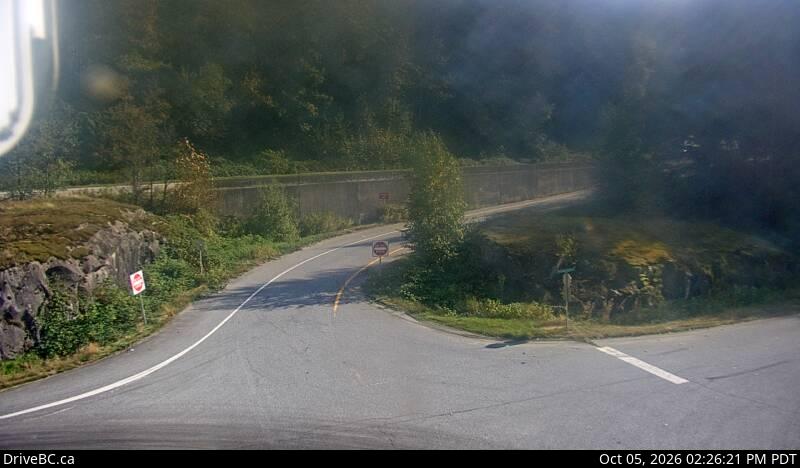 Latest DriveBC image at Herrling Island Overpass - S