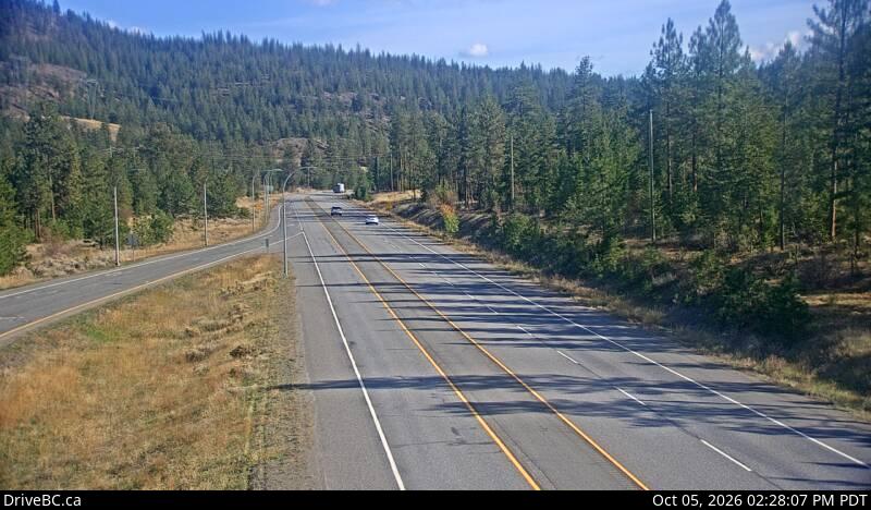 Latest DriveBC image at Monte Creek Brake Check - S