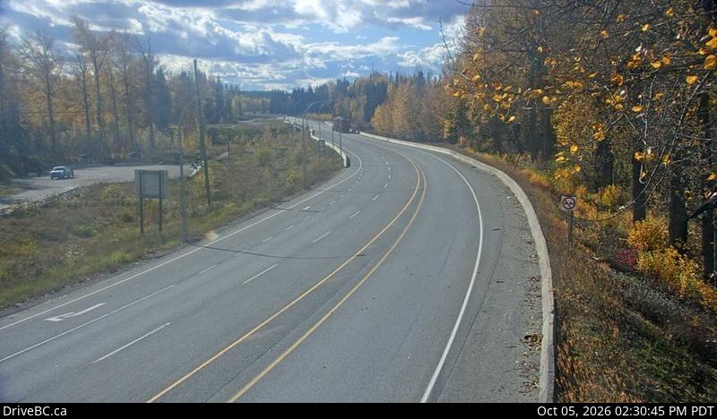 Latest DriveBC image at Salmon Valley Road - S