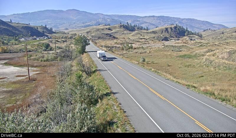Latest DriveBC image at Mount Kobau - W