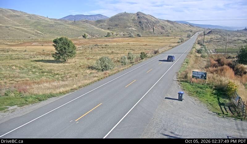 Latest DriveBC image at Mount Kobau - E