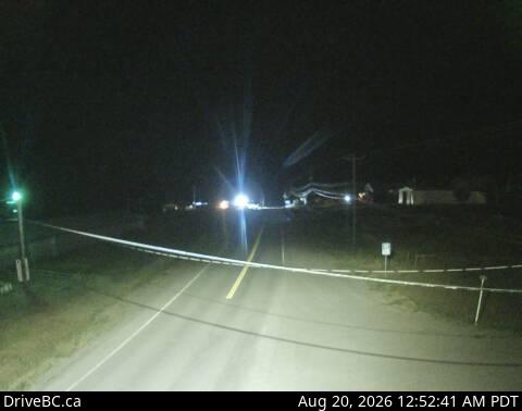 Latest DriveBC image at Alexis Creek