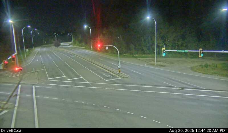 Latest DriveBC image at Prince George eastbound
