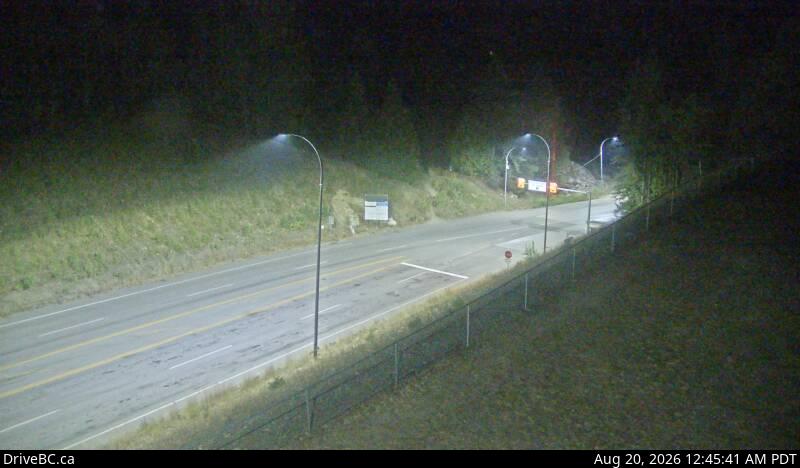 Latest DriveBC image at Galena Bay Landing - Front