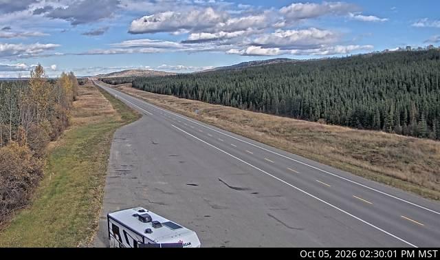 Latest DriveBC image at Trutch