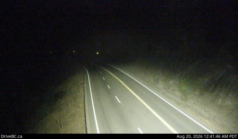 Latest DriveBC image at Shuswap Hill - E