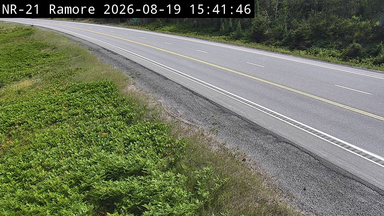 Latest Ontario 511 image at Highway 11 near Playfair 3 Concession