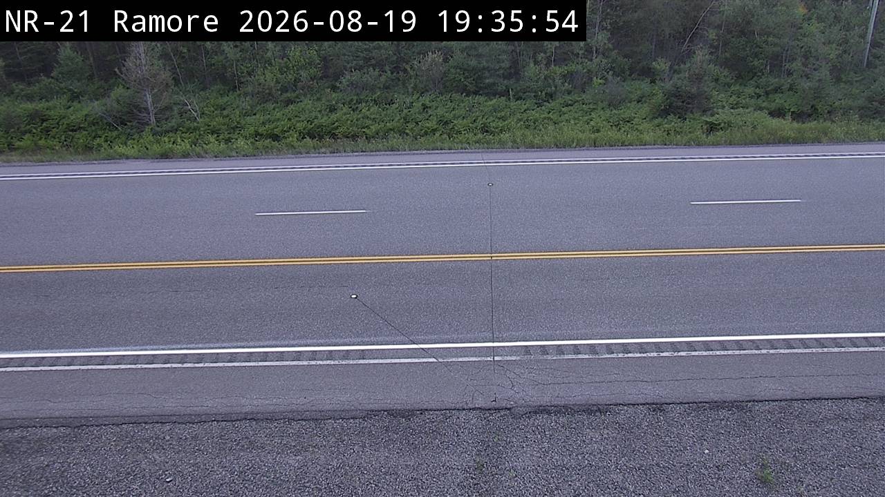 Latest Ontario 511 image at Highway 11 near Playfair 3 Concession