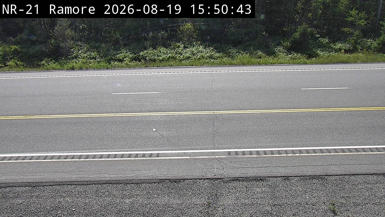 Latest Ontario 511 image at Highway 11 near Playfair 3 Concession