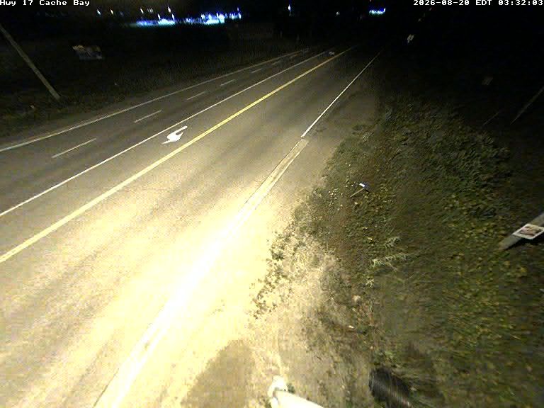 Latest Ontario 511 image at Highway 17 at Levac Road
