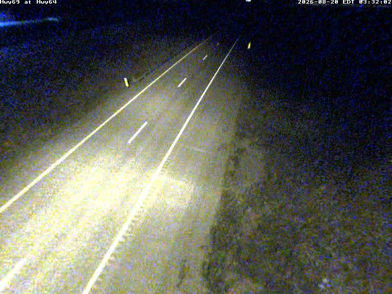 Latest Ontario 511 image at Highway 69 at Highway 64