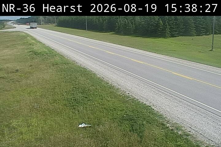 Latest Ontario 511 image at Highway 11 near Bannerman Road