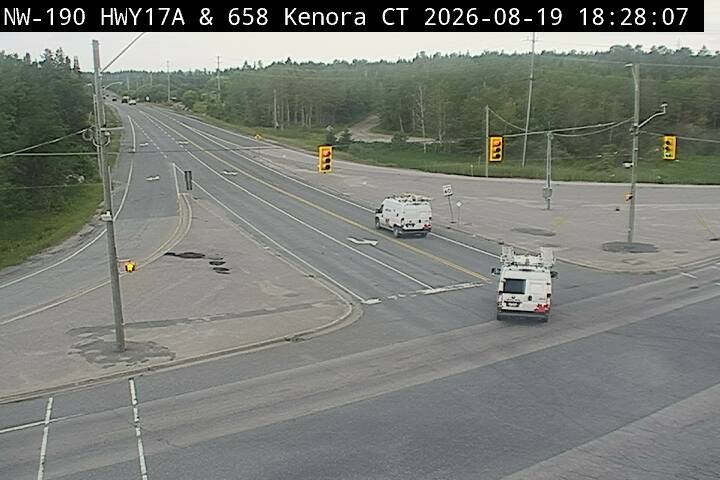 Latest Ontario 511 image at Highway 17 at Highway 658