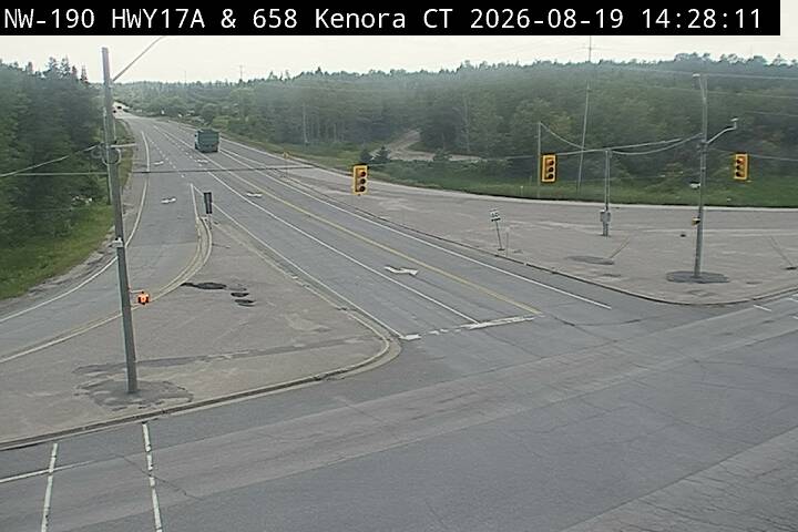 Latest Ontario 511 image at Highway 17 at Highway 658