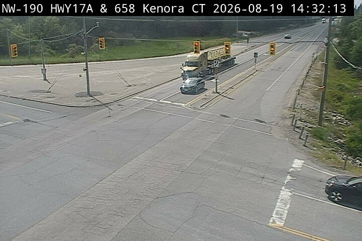 Latest Ontario 511 image at Highway 17 at Highway 658