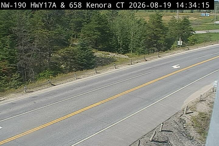 Latest Ontario 511 image at Highway 17 at Highway 658