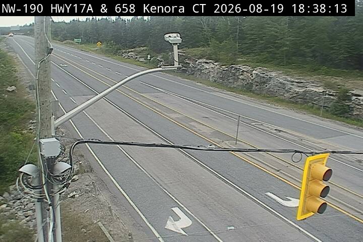 Latest Ontario 511 image at Highway 17 at Highway 658