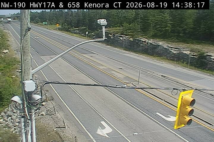Latest Ontario 511 image at Highway 17 at Highway 658