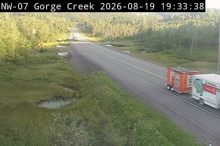 Latest Ontario 511 image at Highway 11 near Gorge Creek Road