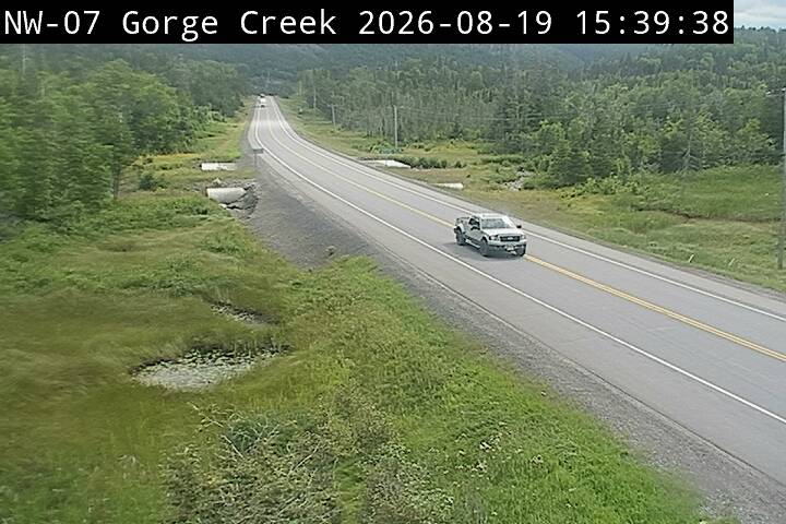 Latest Ontario 511 image at Highway 11 near Gorge Creek Road