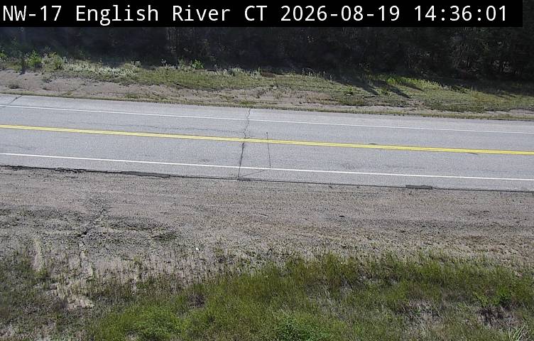Latest Ontario 511 image at Highway 17 near English River